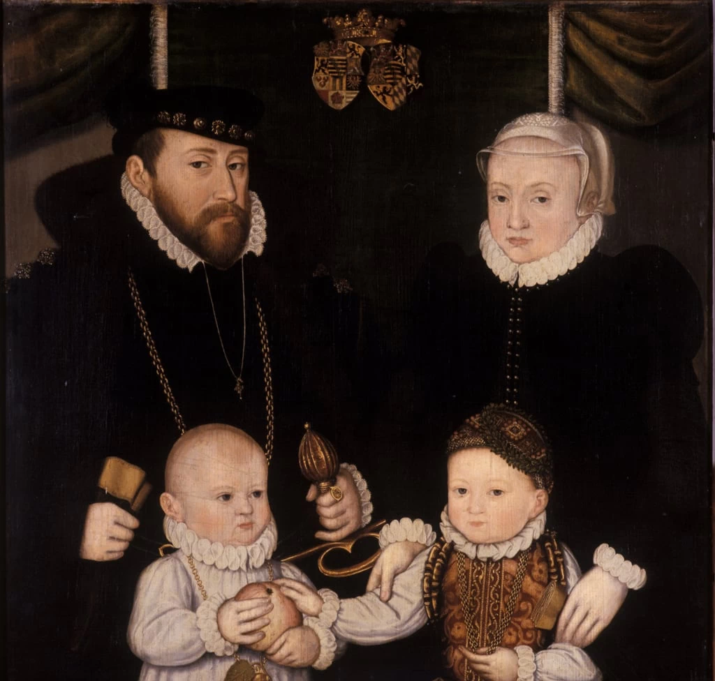 Ritratto di famiglia o sacra conversazione - Schlossmuseum, Schloss Friedenstein, Gotha